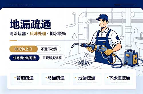 安丘地漏疏通
